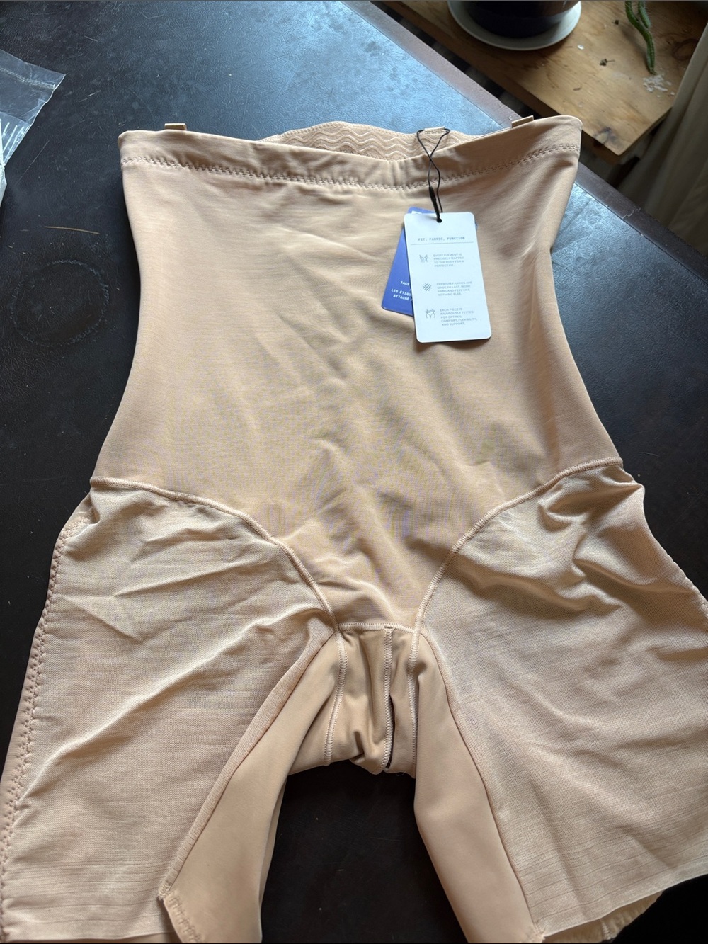 High-Waist Nude Shaping Superpower Shorts - Women's Intimates